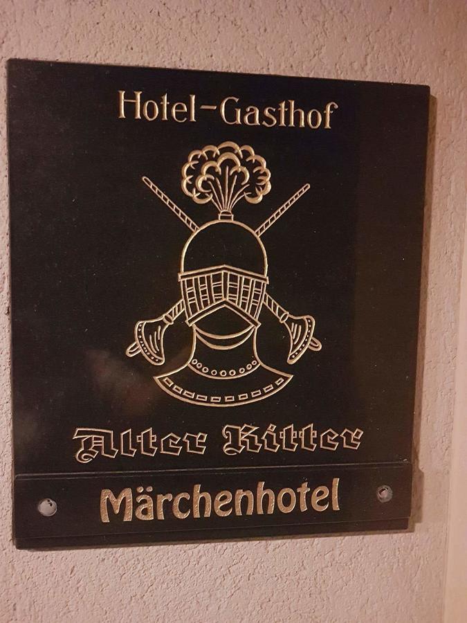 Hotel-Gasthof "Alter Ritter" روتنبورغ أوب در تاوبر المظهر الخارجي الصورة